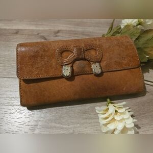 VINTAGE CHLOE BOW KNOT LONG WALLET